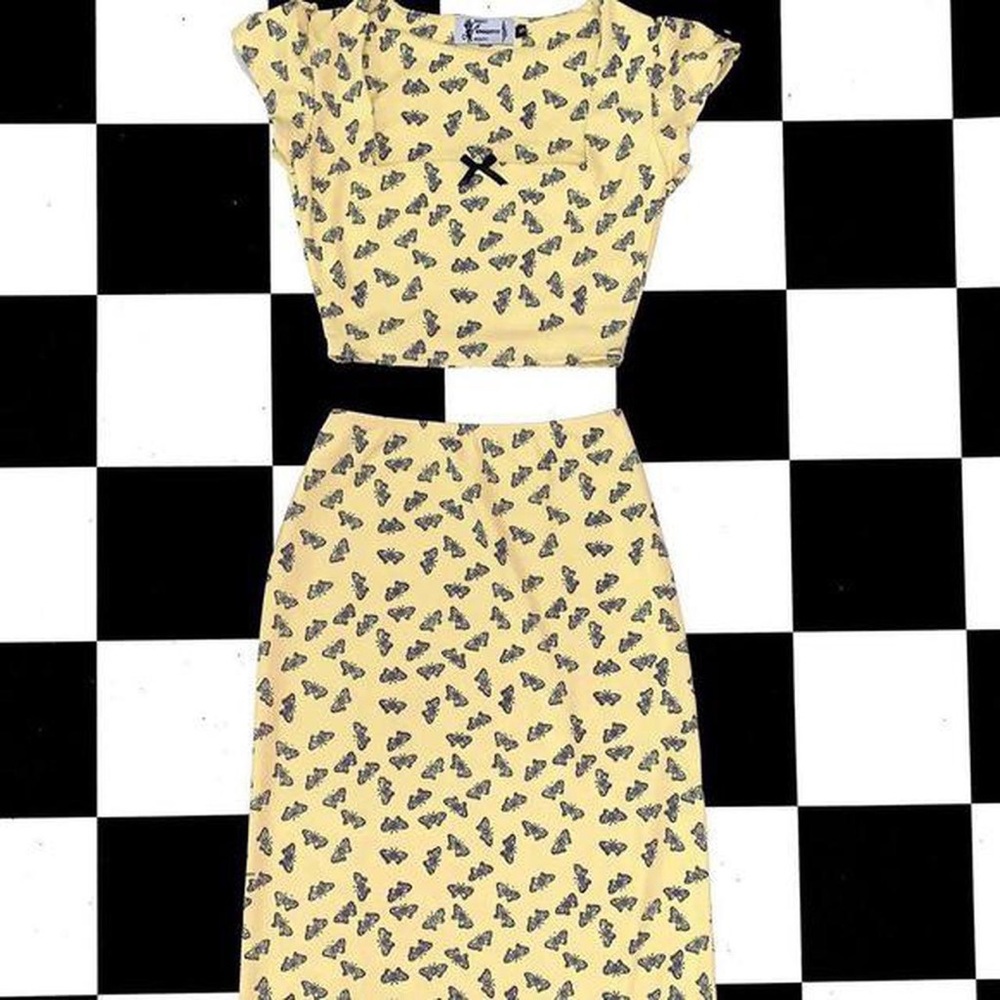 AUTHENTIC O MIGHTY BUTTERFLY BARDOT SET. 🌠💌 Size S.